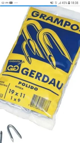20 quilos grampo para cerca Gerdau