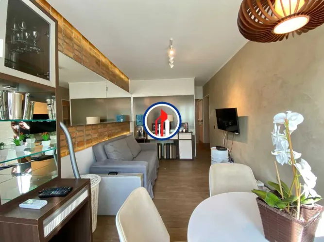 Apartamento 1 Quarto e sala - 36m² - Ipanema - Mobiliado