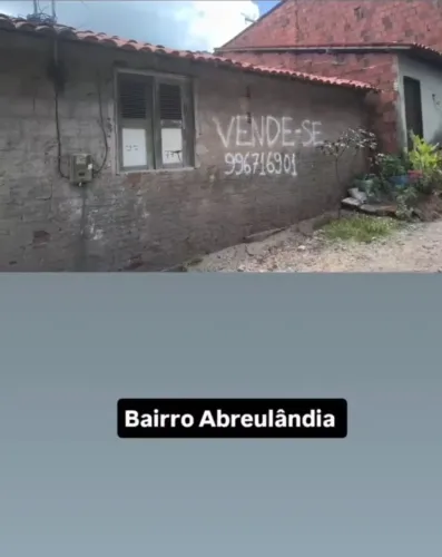 Casa no bairro abreulandia, 6 cômodos e quintal grande 