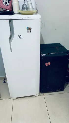 Vendo essa geladeira e frigobar junto.