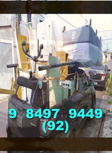 Frete para compensa no Dom Pedro de Alcântara! Precisando de transporte? Chame!
