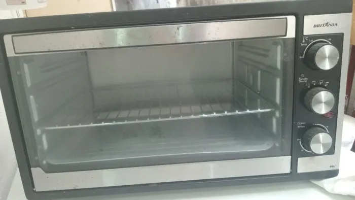 Forno elétrico 127v seminovo impecável