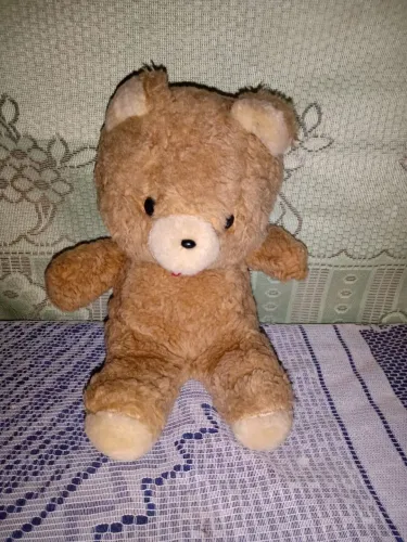 Urso Pelúcia Estrela Antigo 