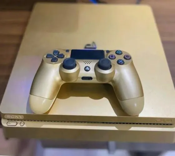 Ps4 slim série gold 1tera