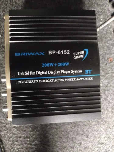 Amplificador para Karaoke Briwax BP-6152