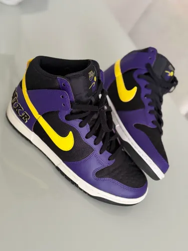 Nike Dunk High Premium EMB Lakers