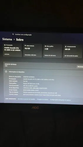 Computador gamer