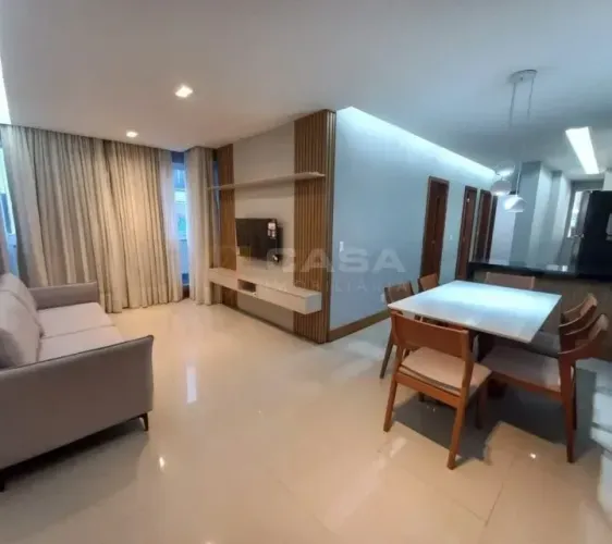 BOM - Lindo apartamento à venda de 3 quartos 1 suíte na Praia da Costa pé na areia - Vila 