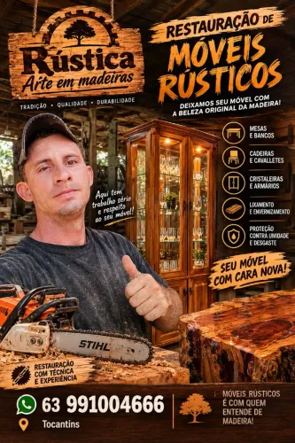Restauração de móveis
