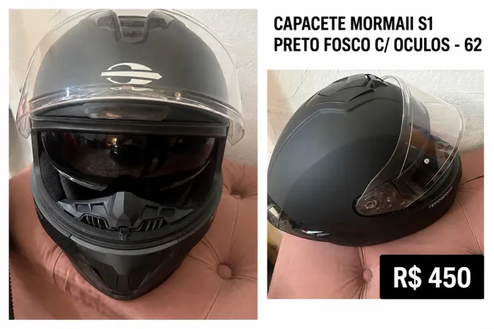 Capacete mormai 62