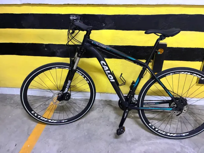 Bicicleta mtb aluminium Caloi aro 29 completa