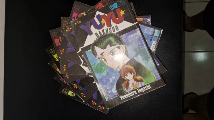 Coleção mangás Yu Yu Hakusho antiga