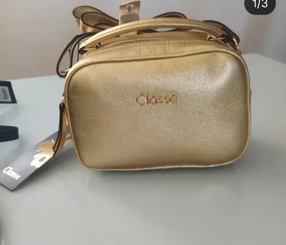 Bolsa Dpurada Nova da Classe Couro