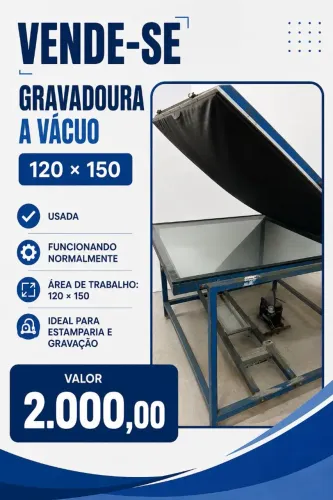 Gravadora a vácuo