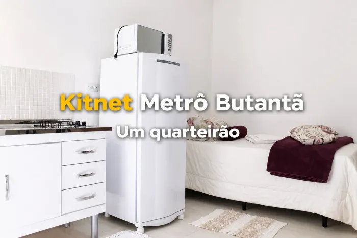 Vaga esgotada entre contato para mais vagas - Kitnet Metro Butantã