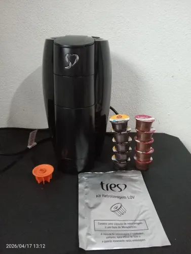 Cafeteira elétrica multibebida 3 corações