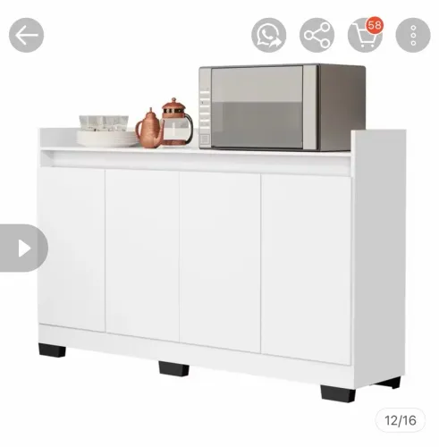 Armário buffet - para cantinho do café ou cozinha ( não entrego)