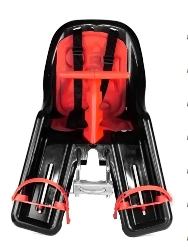 Cadeirinha Dianteira Zip Home Baby Tour Vermelha 15kg Bicicleta Criança