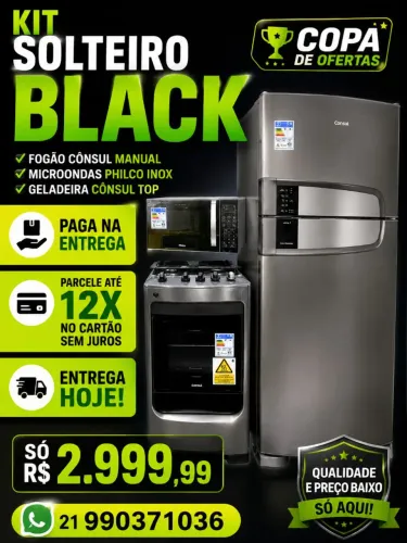 Kit solteiro inox
