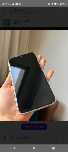 Vende-se iPhone 11 128 GB Branco Todo Original