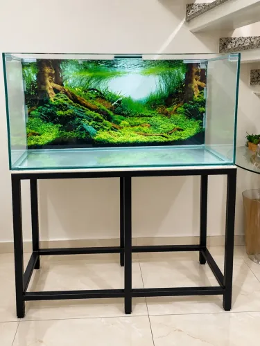 Aquário de 200l com suporte