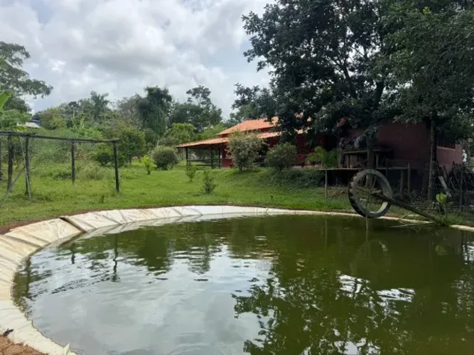 Haras de 20.000 m² com casa, área gourmet, lagoa, lago de peixe e muito mais.Jaboticatubas