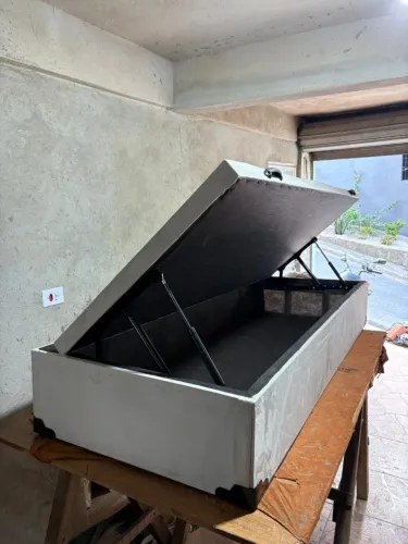 cama baú solteiro (Fabricação Própria)