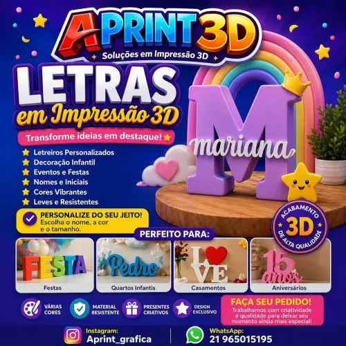 Letreiro Personalizado 