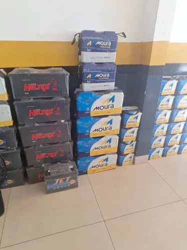 Baterias com um ano de garantia