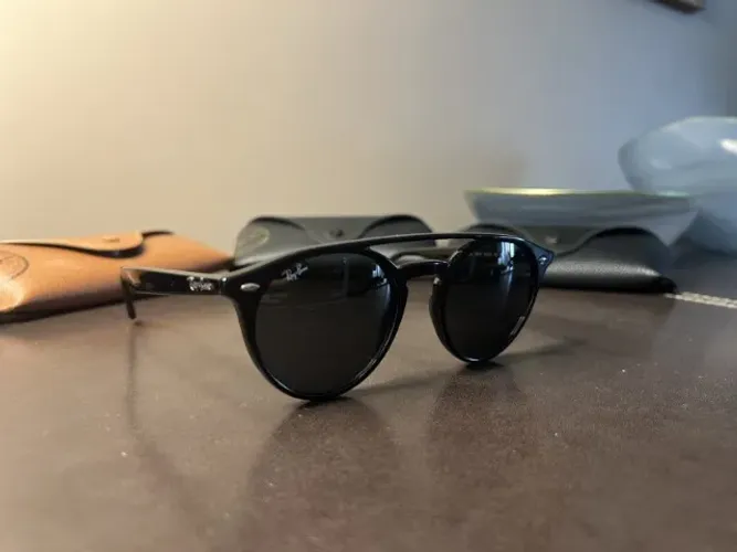 Óculos Ray-Ban RB4279 Ponte Dupla Preto Lente G-15