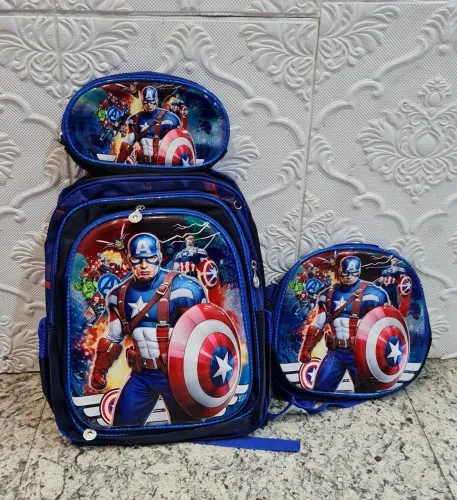 Kit escolar 3 peças 
