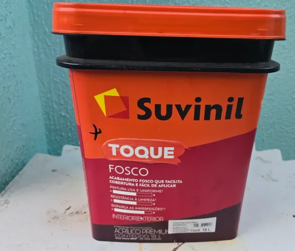 Tinta acrílico fosco suvinil 