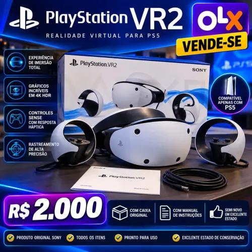 Vendo PSVR 2 do Playstation 5