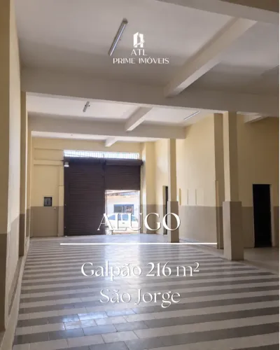LOCAÇÃO: GALPÃO 216m² - SÃO JORGE, MANAUS/AM