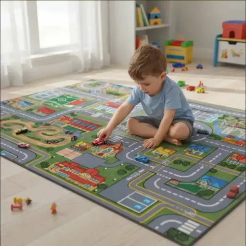 tapete infantil criança Tamanho 120x70cm - Pronta entrega