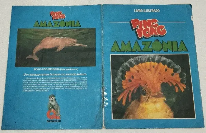 Album de Figurinha Ping Pong Amazonia Completo - A12
