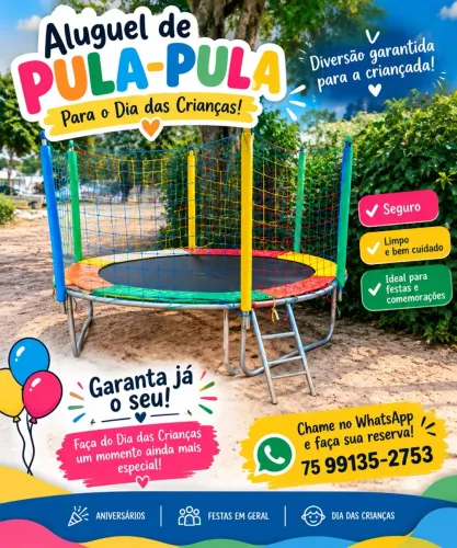 Aluguel de pula pula