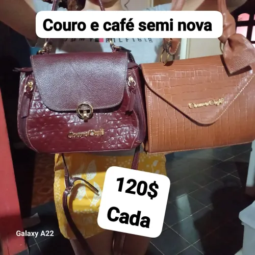 Bolsa de couro 