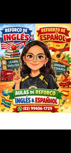 Professora de inglês e espanhol 