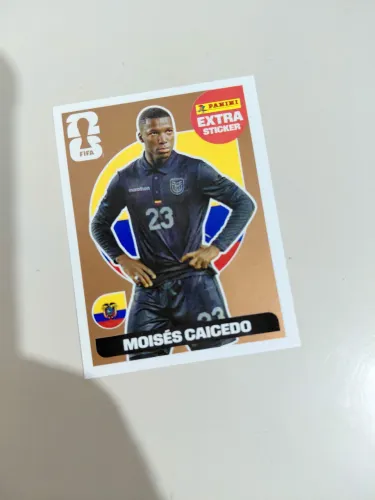 Figurinha da copa extra 