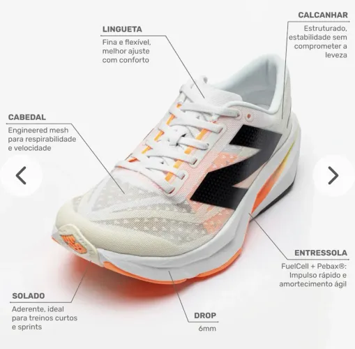 New Balance Novo - Fuelcell Rebel V4 Masculino