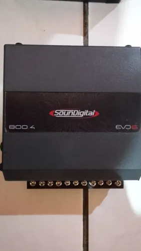 Módulo som digital 800 rms semi novo