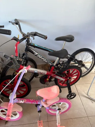 3 Bicicletas infantis por 200 reais
