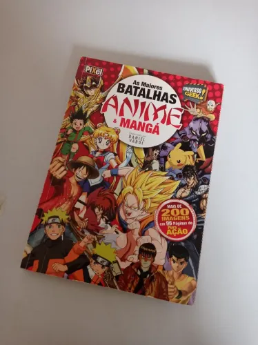 Revista as maiores batalhas de anime & mangá