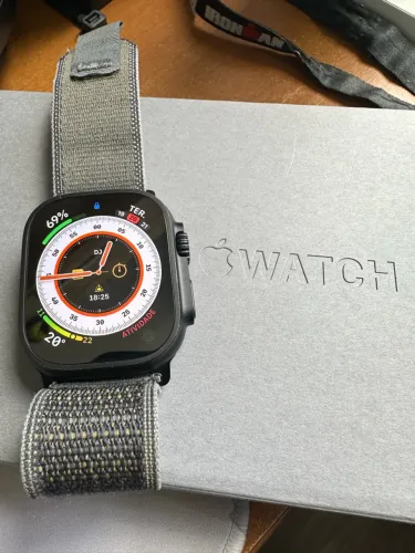 Apple Watch Ultra 3 Preto - 97% saúde bateria