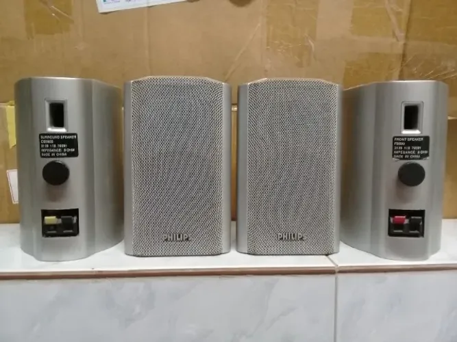 Mini caixas de som Philips