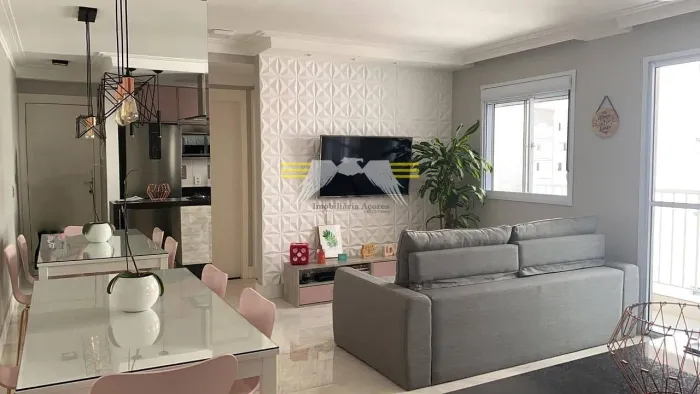 Conforto e Praticidade em um Apartamento de 65m²  2 dormitórios, 1 suíte e Lazer Completo 