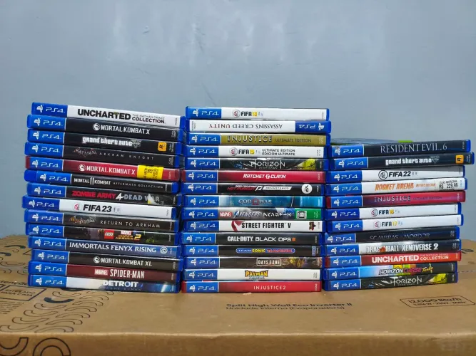 Lote jogos ps4