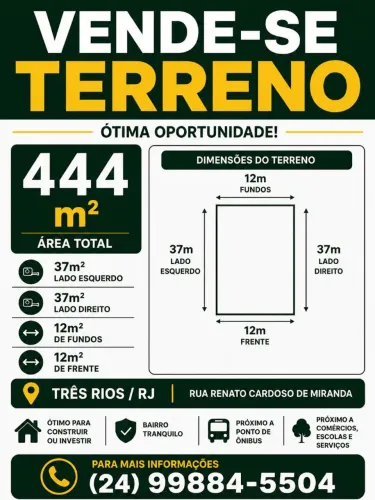Venda de terreno