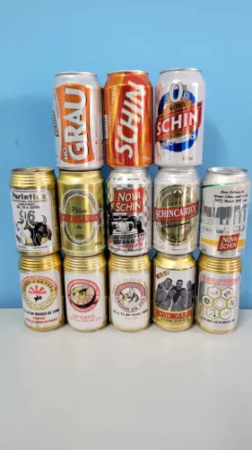 Coleção lata antiga beer cervejas - latas vazias, favor ler anuncio